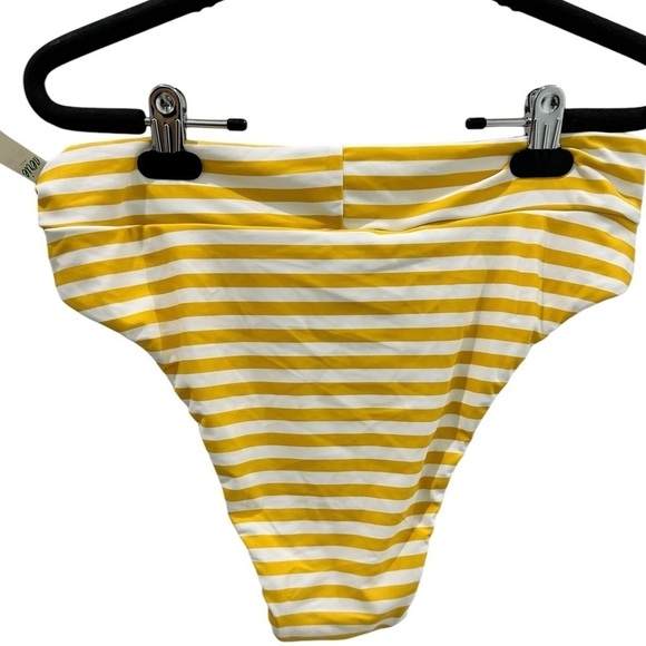 Aerie Cut Out Tie High Cut Cheeky Bikini BOTTOM ONLY - Picture 9 of 9